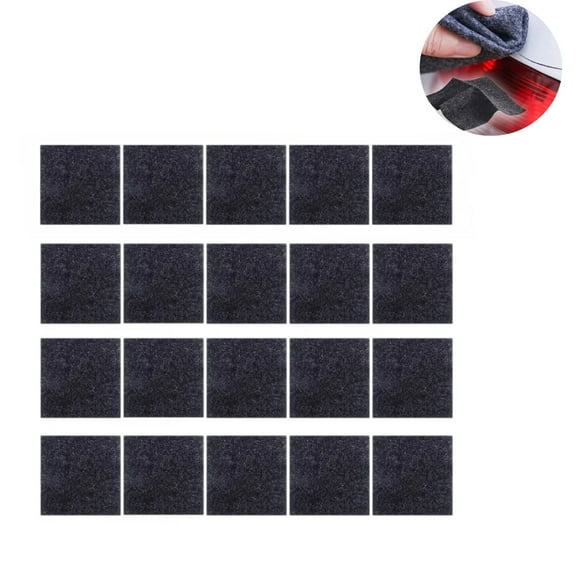 20 Piece Car Scratch Nano Magic Cloth Set for Effective Scratch Removal