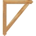 thumbnail image 3 of Ekena Millwork 4"W x 34"D x 40"H Traditional Arts & Crafts Rough Sawn Bracket, Western Red Cedar, 3 of 4