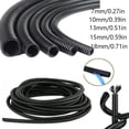 thumbnail image 1 of Diámetro exterior 7/10/13/15/18/21/25/28mm longitud 1/3/6m cable de acero tipo dividido conducto trenzado tubo de polietileno manga negra, 1 of 5