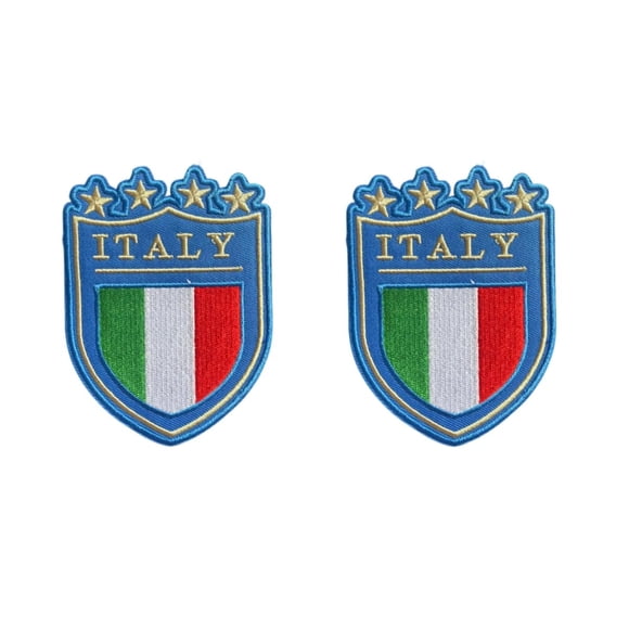 Parche Levviye Copa Mundial de Fútbol Italia 2026 Fan 2 piezas