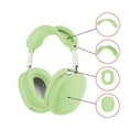 thumbnail image 3 of GadgetCom Headphone Case Compatible with Apple AirPods Max 1 2 , 4-in-1 Soft Silicone Shell Skin – Headband Protector, Inner & Outer Ear Cushion Covers, 3 of 8