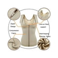 thumbnail image 4 of Sauna Vest for Women, Premium Workout TaLELINTA Top Slimming Polymer Heat Trapping Sweat Sweat Vest Workout Sauna TaLELINTA Tops Shapewear for Weight Loss, 4 of 7