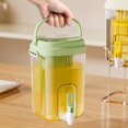 thumbnail image 4 of Refrigerator Cold Water Kettle W/Faucet Fruit Bucket Dispenser Beverage Pitcher, 4 of 12