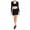 black, variant on Women’s Cropped Sun Protection Cardigan Lightweight Long Sleeve Open Front Shrug Top