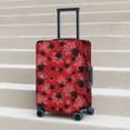 thumbnail image 5 of Uemuo A Web With A Spider 1 Printed Washable Luggage Cover - Fashion Suitcase Protector Fits 18-32 Inch Luggage -Medium, 5 of 9