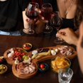 thumbnail image 2 of Bandejas de delicatessen especialmente formadas del tablero del aperitivo para la decoración del partido de la barra del club, 2 of 4