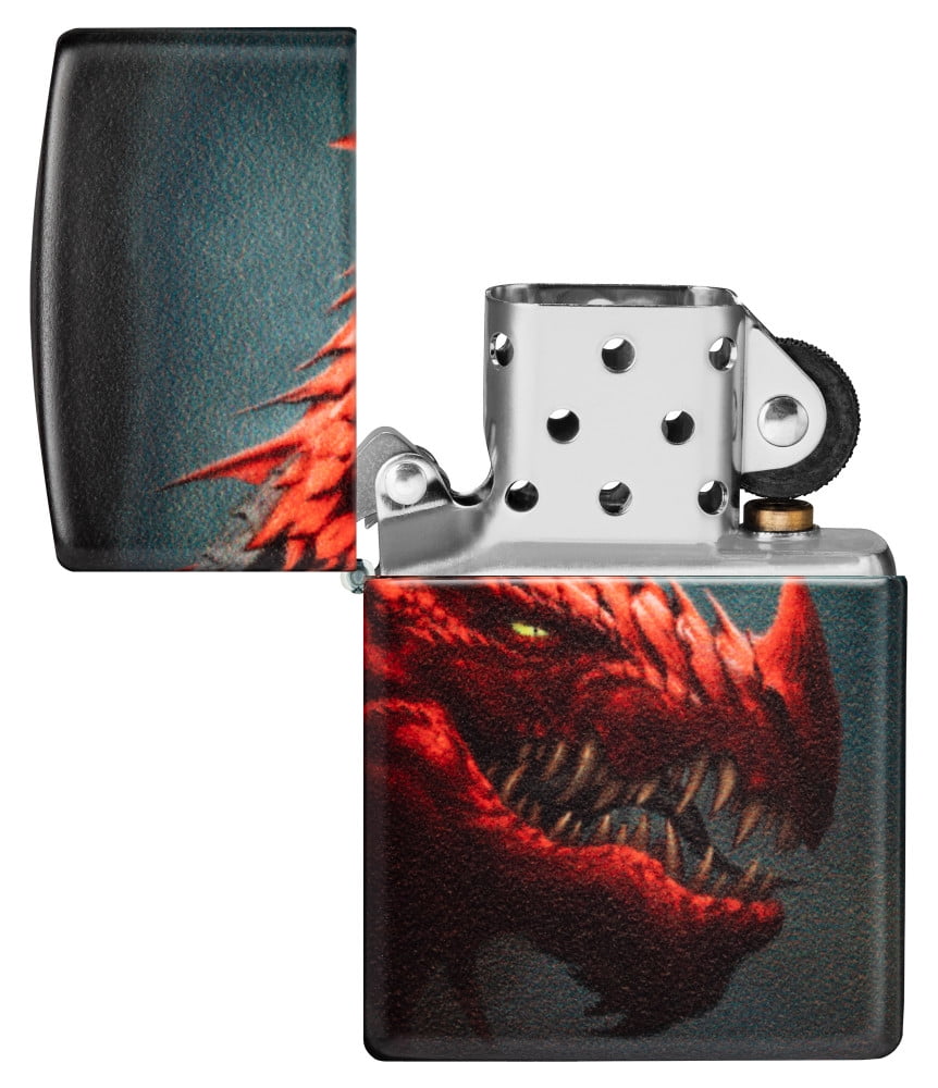 Pro-Cut ZIP-48777 2024 Zippo 49352 Red Dragon Design 540 Matte Lighter