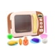 thumbnail image 3 of Juguetes de horno microondas para niños, juego de simulación, juego de aprendizaje, accesorios de cocina para Café, 3 of 9