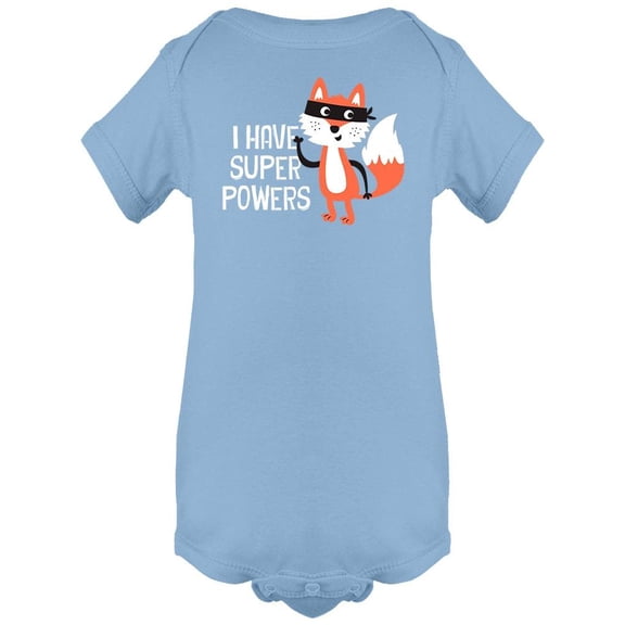 Cute Super Hero Fox Bodysuit Infant -Image by Shutterstock, 24 Months