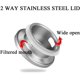 thumbnail image 3 of Borosilikatglas Vattenkanna Saftkanna Karaff med lockborste för varmt/kallt vatten iste, 3 of 5