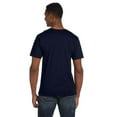 thumbnail image 3 of 982 Anvil Adult Lightweight V-Neck T-Shirt Navy S, 3 of 3