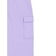 thumbnail image 2 of Wonder Nation Girls Knit Cargo Jumpsuit with Short Sleeves, Sizes 4-18 & Plus, 2 of 5