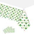 thumbnail image 7 of 1* Wallpaper St. Patricks Day Decorative Tablecloth Irish Day Lucky Grass Party Disposable Tablecloth Table Cloth, 7 of 7