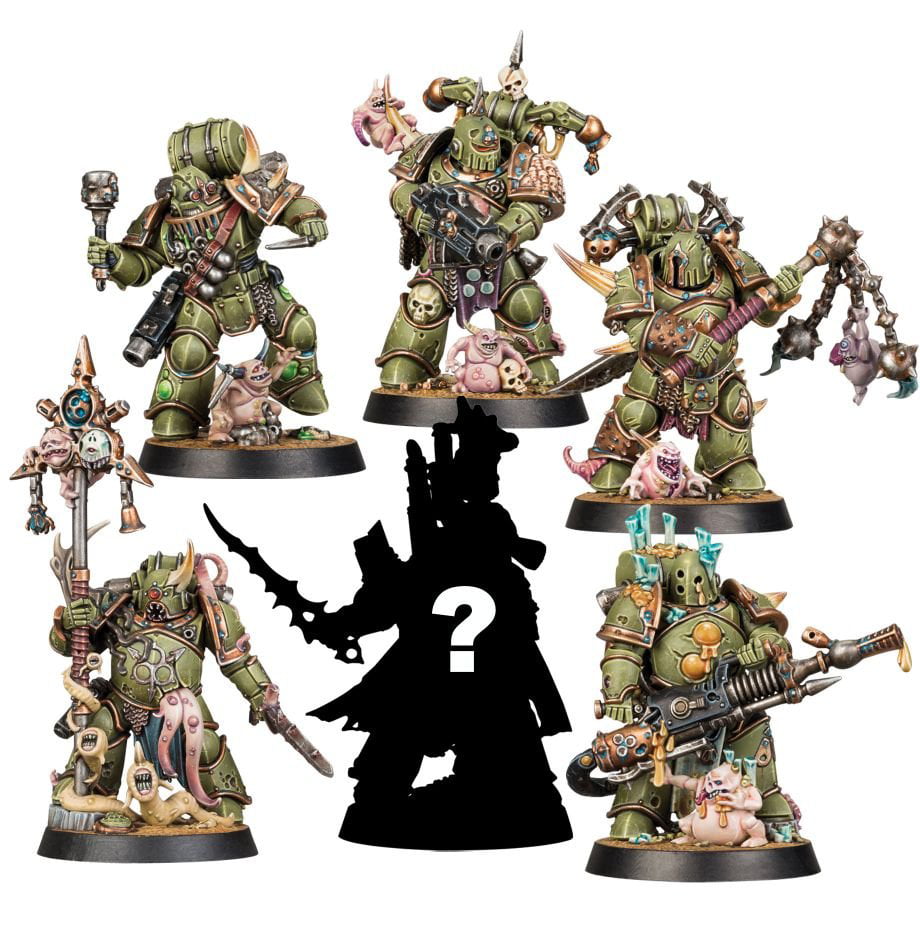 Death Guard Booster Space Marine Heroes Series 3