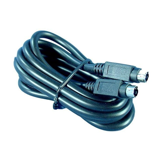 6 Ft SVideo Cord Cable Super VHS SVHS Male To Male C58536 Walmart