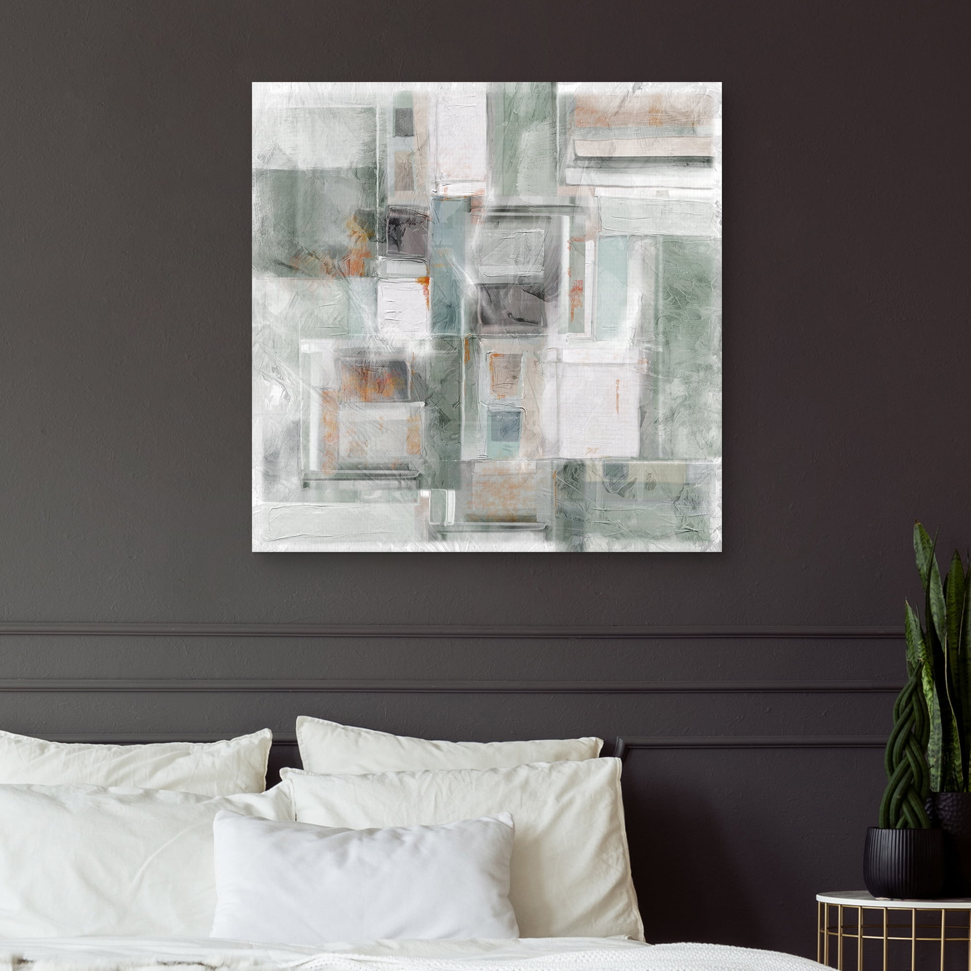 Cubist I by Studio Arts Canvas Art Print, 1.5" x 35"