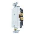 thumbnail image 2 of Tomacorriente Duplex Leviton Blanco 125V 15A, 2 of 3