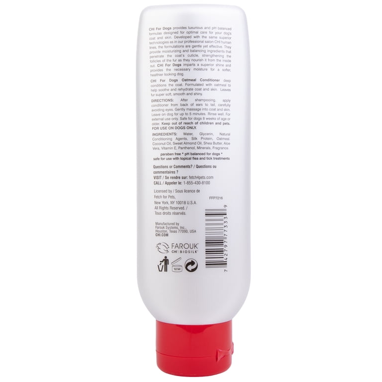 CHI Oatmeal Conditioner for Dogs, 6 oz photo 2