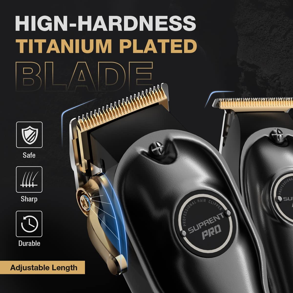 SUPRENT® PRO Professional Hair Clippers for Men- India
