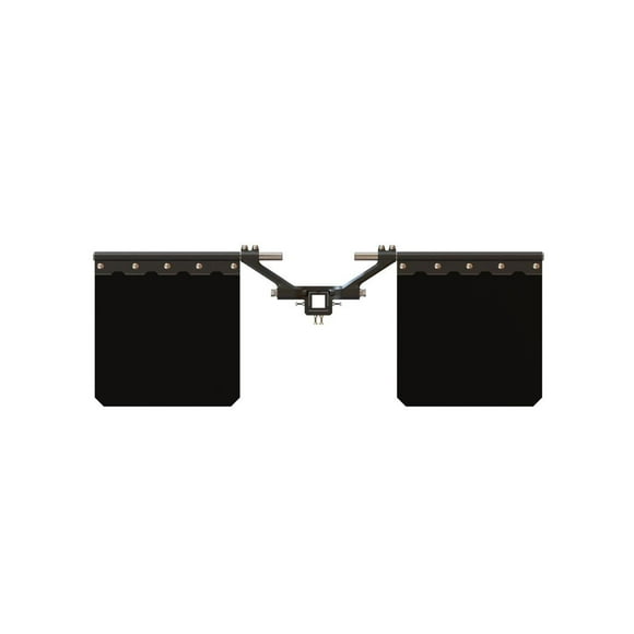 Attelages Anti-Balles à Clapet Anti-Boue BPMUDFLAP Bouclier Routier; Convient à un Support de Récupérateur de 2/2-1/2 3 Pouces; Épaisseur 3/8 Pouce/longueur 24 Pouces X Largeur 24 Pouces; Réglage de Hauteur 12 Pouces