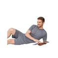 thumbnail image 2 of Men's casual home wear - comfortable summer short-sleeved short pants set, 2 of 4