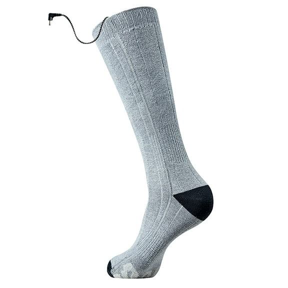 AOOCHASLIY Christmas/Daily Socks USB Charging Heating Socks Men and Women Thermal Socks Electric Socks