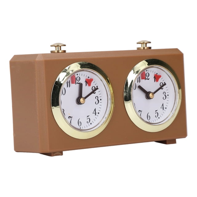 Temporizador De Reloj De Ajedrez Analógico Profesional De , Temporizador De Ajedrez, Reloj De Ajedrez Analógico, Juego De Mesa Con Temporizador De Reloj De Ajedrez, Mecánico De