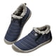 thumbnail image 1 of Botas Hombre Algodón Zapatos Felpa Cálido Senderismo Ligero Impermeable ( 42) Azul, 1 of 9