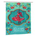 thumbnail image 1 of Cortina de ducha Elena de Avalor, juego de cortinas de ducha con dibujos animados para niños, niñas, dormitorios universitarios, baño, accesorios de decoración de bañera a prueba de agua con 12, 1 of 8
