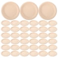 thumbnail image 1 of unbranded 50Ud Platos De Papel Para Fiestas Color Amarillo Pastel Platos Para Postres Y Aperitivos, 1 of 6