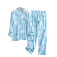 thumbnail image 7 of 100% Cotton women's Pajama set, Flannel Pajama set, sleepwear loung wear Printed, 7 of 7