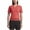 University Red/Bright Crimson, variant on Nike Women's Tech Knit Sport Casual V-Neck Top (University Red/Bright Crimson, X-Small)