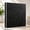 Black, variant on 3 Ring 1 Inch Pink View Binder with 2 Pockets, Waterproof Fashion Office Supplies Organizer, Durable Deep Pink School Folder