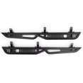 thumbnail image 1 of DV8 Offroad Nerf Bar SRJK-08 OE Plus; Round Tube Side Steps; With Step Plate; Round Bend; Body Mount; Powder Coated; Black; Steel, 1 of 16