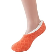 Winter Solid Color Brushed Thick Plush Warm Socks Home Socks Ski Socks Moon Socks Sports Socks Sock Multicolor