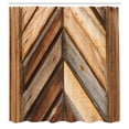 thumbnail image 3 of Ambesonne Vintage Shower Curtain, Grunge Nature Gardening, 69"Wx75"L, Brown, 3 of 5