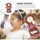 thumbnail image 5 of KAKOWELY Marionetas de mano de oso de peluche interactivas, juguete de rol para niños, marionetas de mano rellenas, 5 of 5