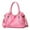 Pink, variant on Cuoff Crossbody Bags for Women Fashion Soft Leather Large Capacity Bag One Shoulder Bag Handbag Pink