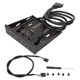 thumbnail image 1 of USB Front Panel USB 3.0 4 Ports Stable Transmission Jamproof Support Hot Plugging 3.5 Inch Front Panel for Computer Case, 1 of 4
