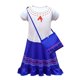 thumbnail image 2 of Ropa para Niños Disfraces de Cosplay Elegantes Rojo Verde + Bolsa 140 cm, 2 of 5