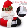 thumbnail image 2 of Juego de hebillas para cortinas-Anciano rojo/Muñeco de nieve blanco-2 piezas Fokelyi WMZL-606, 2 of 9