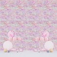 thumbnail image 4 of 12Pcs Artificial Flower Wall Panels Flower Wall Mat Faux Rose Flower Backdrop Panels Pink, 4 of 12