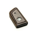 thumbnail image 4 of Vitodeco Genuine Leather Smart Key Fob Case with Leather Key Strap Compatible for Acura MDX, Acura RDX 2022 -2023 (5-Button, Brown), 4 of 6