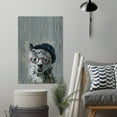 thumbnail image 7 of Marmont Hill Mad Hatter Llama Canvas Wall Art, 7 of 7