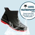 thumbnail image 2 of AUXDIQ Rain Boots Men Short Ankle Waterproof Rain Shoes Outdoor Garden Shoes, 2 of 6