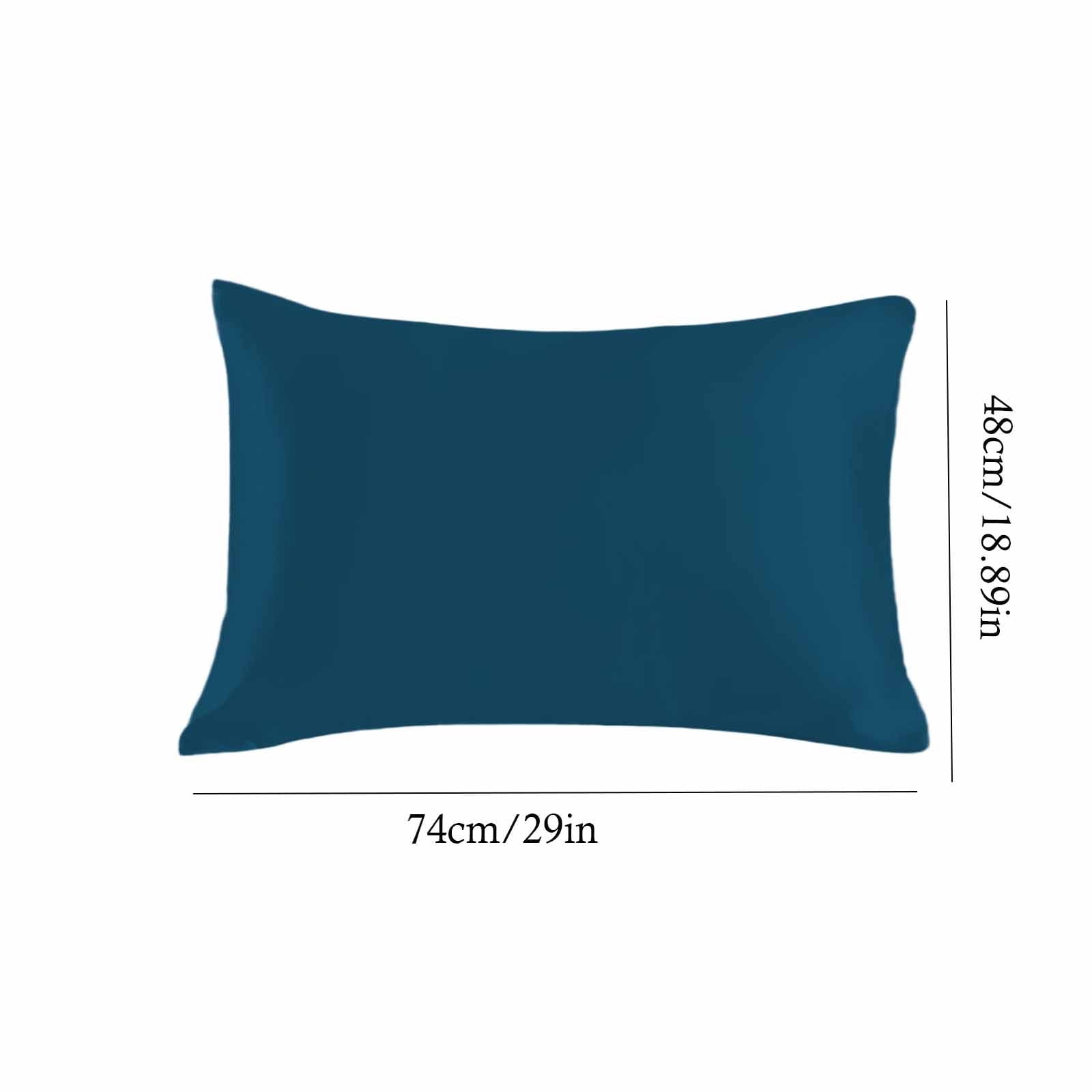 Specollect Clearance 8Pcs Breathable Ice Silk Pillowcase Friendly for Hair and Skin with Hidden Zipper, Softer Than Silk Pillow Cases Smooth Cooling Pillow Covers for Sleeping，Hotel Quality 15x15x4cm