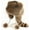 2-6 Years Old (50-56cm), variant on Winter Cute Raccoon Plush Hats: Faux Fur Animal Ear Flap Hat with Tail | Adjustable Fit for Men, Women & Kids