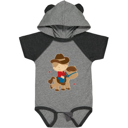 

Inktastic Cowboy Boy on Pony Gift Baby Boy Bodysuit