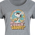 thumbnail image 3 of Peanuts - Feelin Groovy Snoopy And Woodstock - Women's Any Way Dress, 3 of 7
