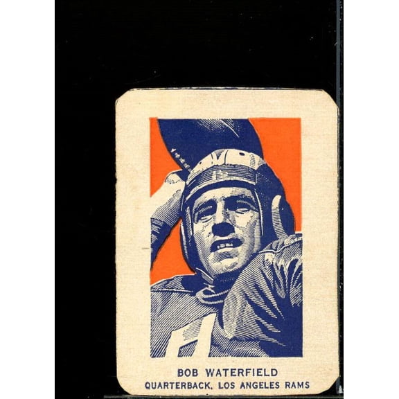 Bob Waterfield/Action Card 1952 Wheaties #FB6A